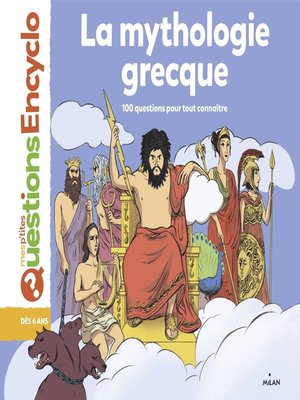 cover image of La mythologie grecque